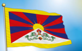 Depositphotos.com | frizio | Tibet Flagge